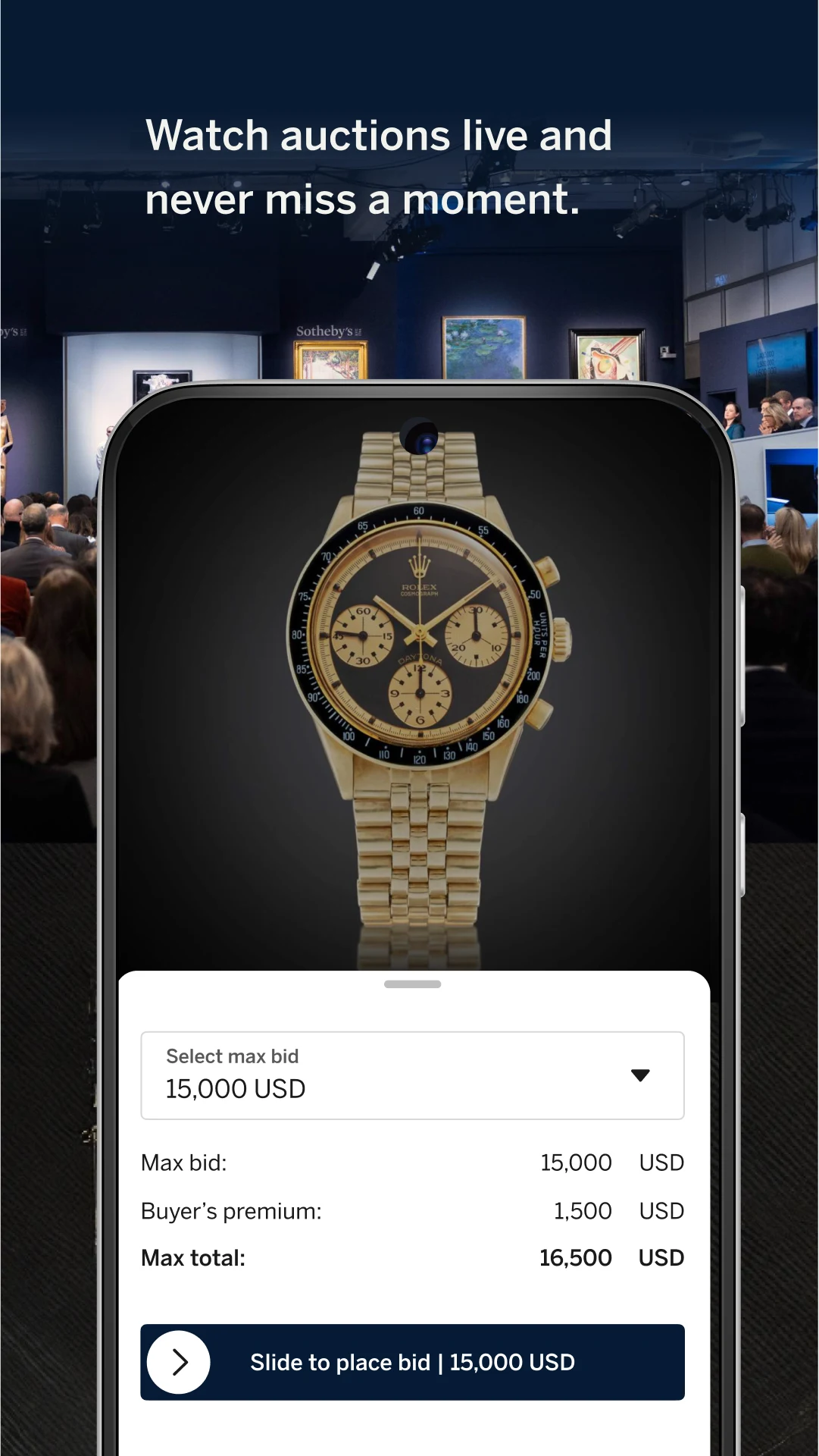 Sotheby's screenshot